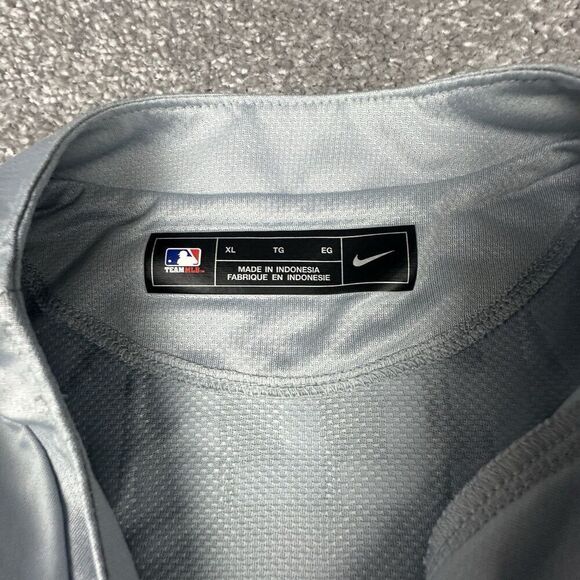 Nike Miami Marlins Kyle Keller Jerseys Boys Youth XL Regular Gray #12 Baseball - Picture 4 of 6